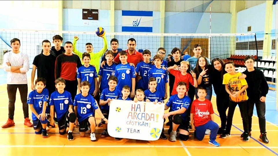 VOLEI | Combinata CSS - Arcada, tot pe primul loc
