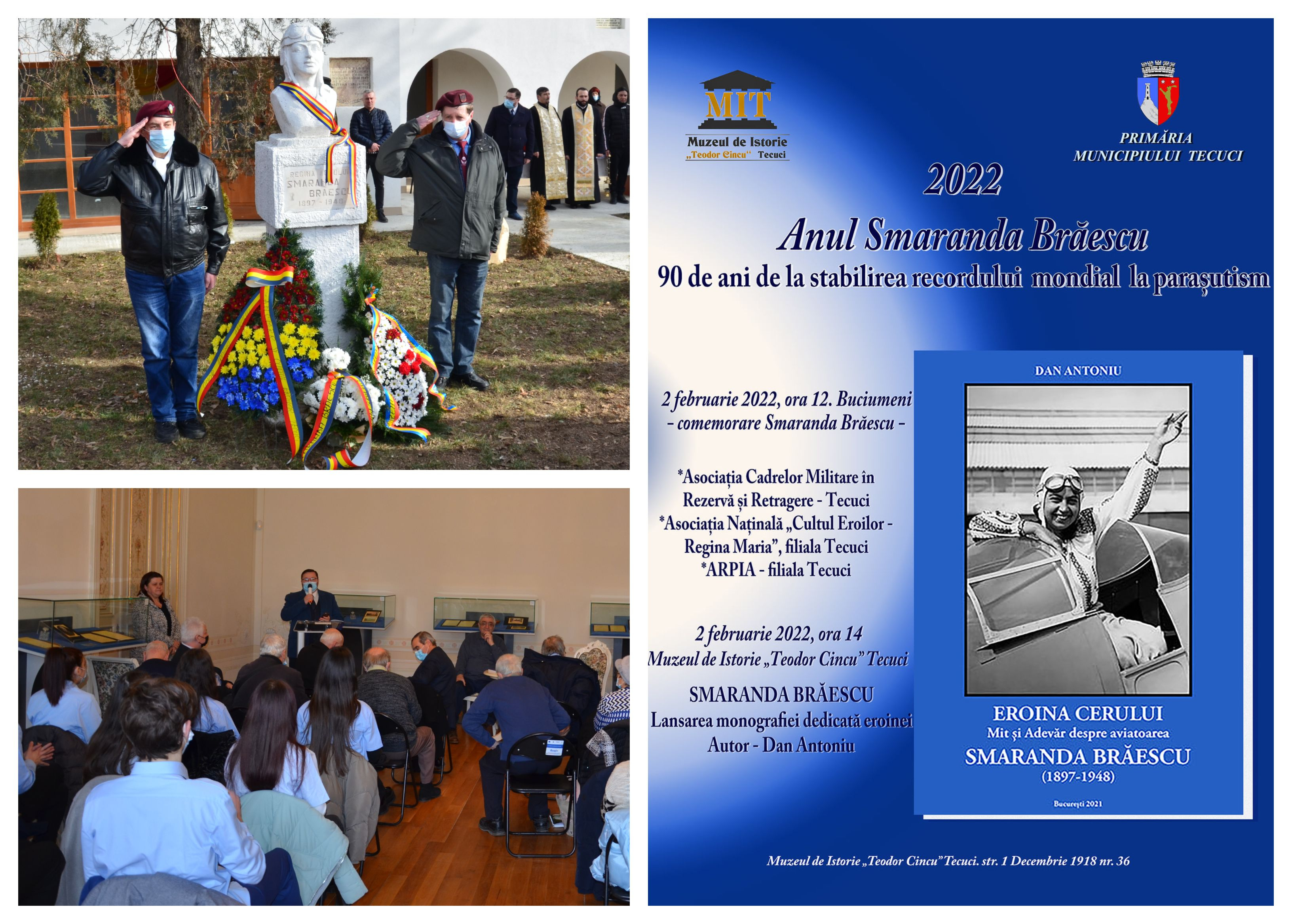 74 de ani de la dispariţia unei gălăţence care a uimit lumea. 2022 - Anul Smaranda Brăescu