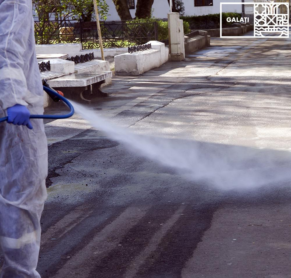 Primăria cumpără instalații pentru dezinfecție