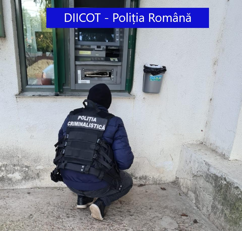 UPDATE: Detonatorii bancomatelor din Galaţi au ajuns după gratii. Flagrant realizat de DIICOT (VIDEO)