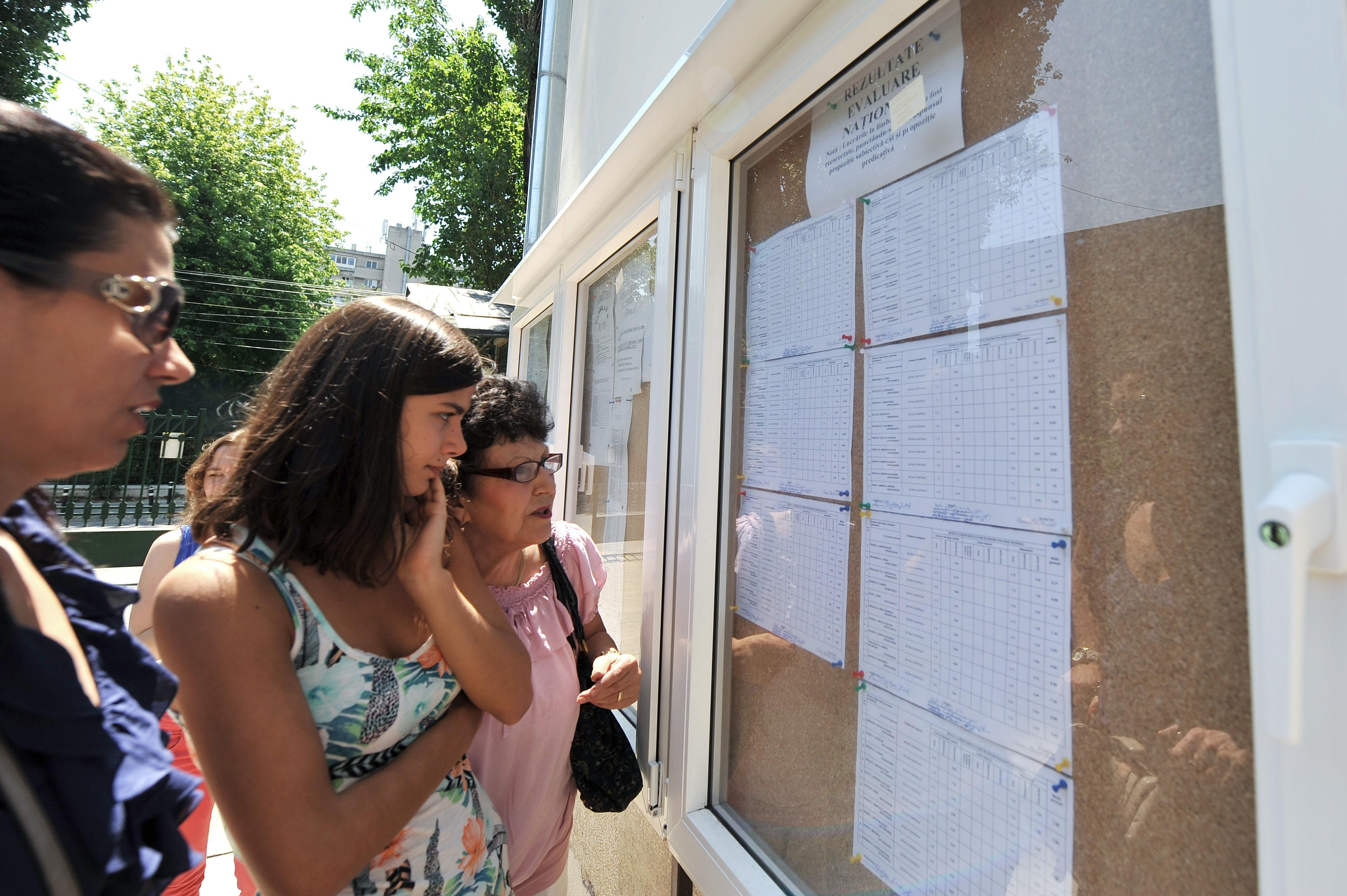 Peste 400 de contestaţii la Evaluare Naţională