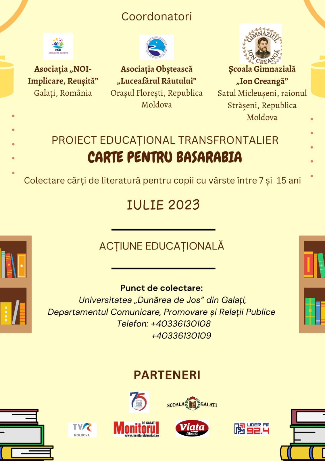 Oferă o carte, salvează o viață!