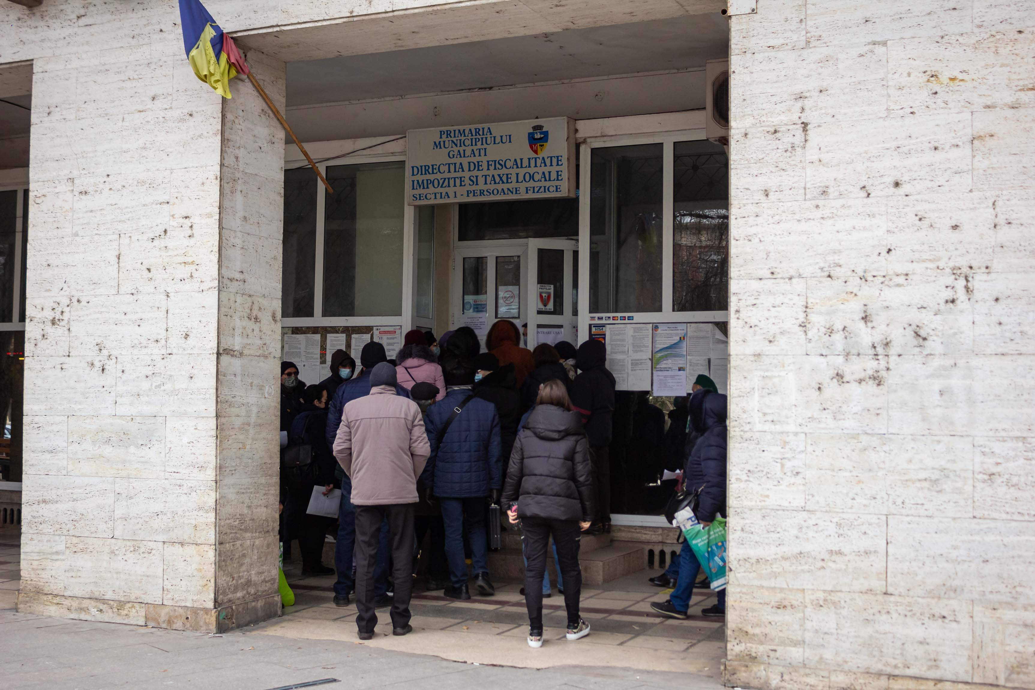 Activitate suspendată la Centrul de plată a impozitelor de la Romarta