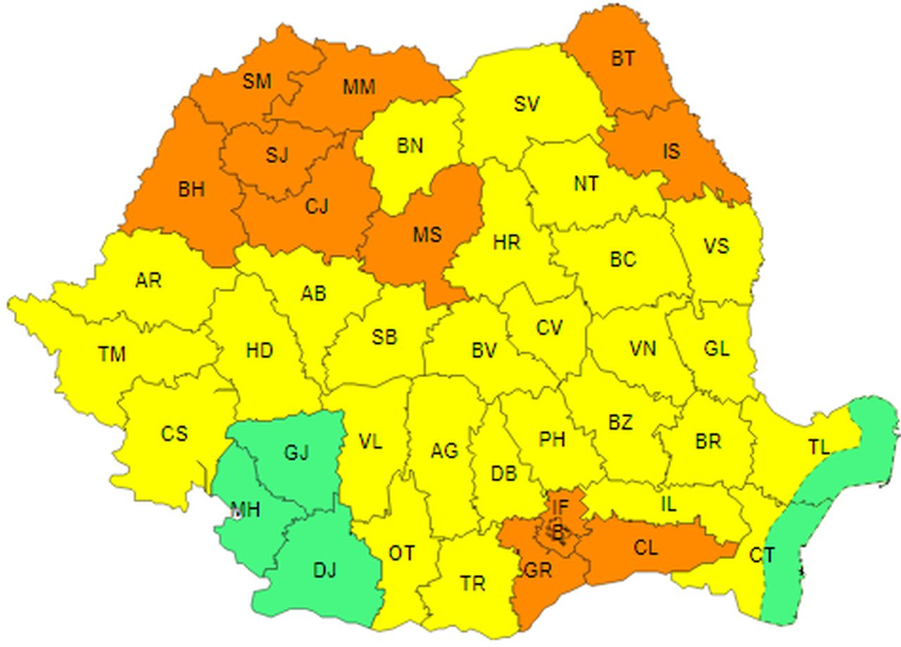 Valul de caniculă se menține în județul Galați
