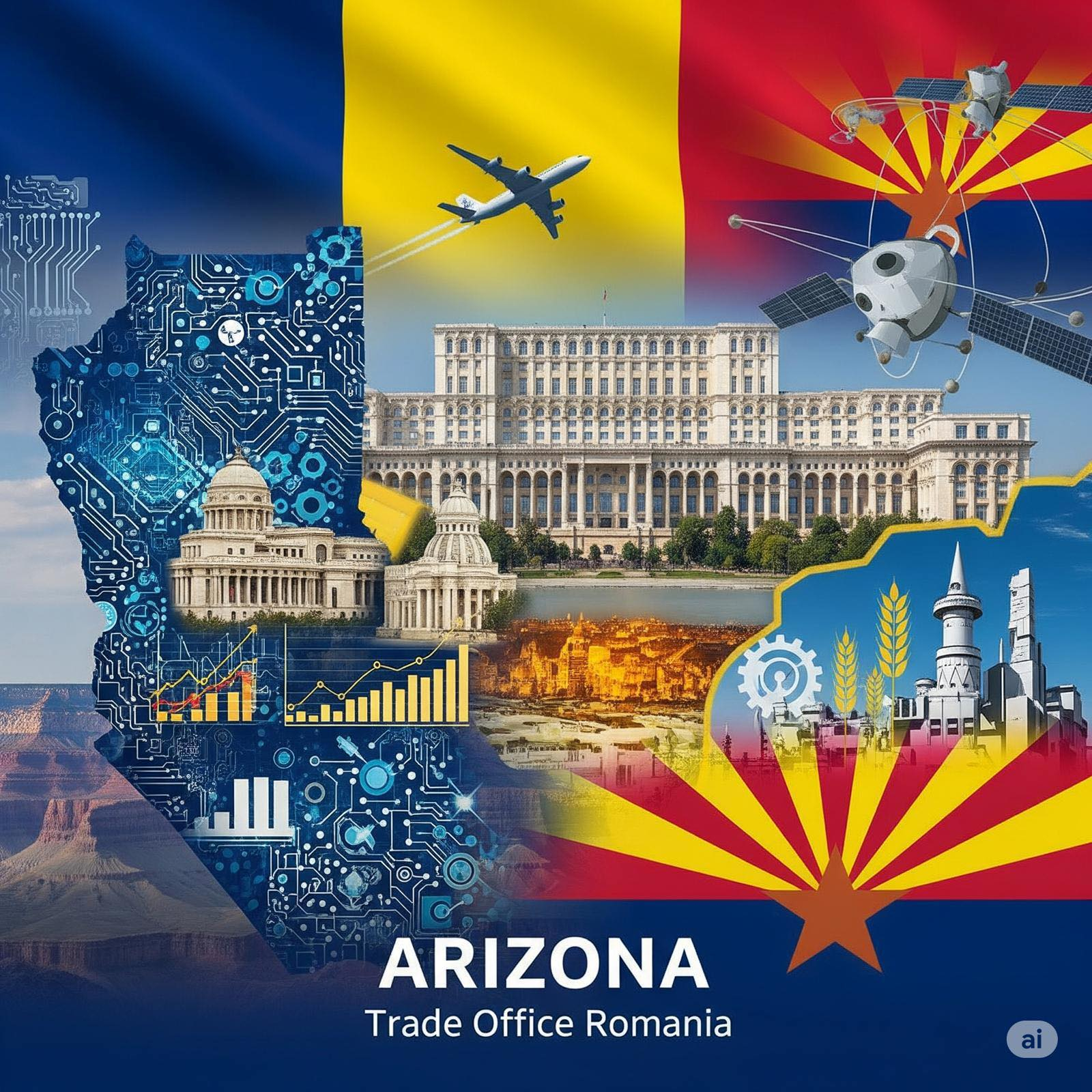 Statul american Arizona îşi deschide o reprezentanță economică în România