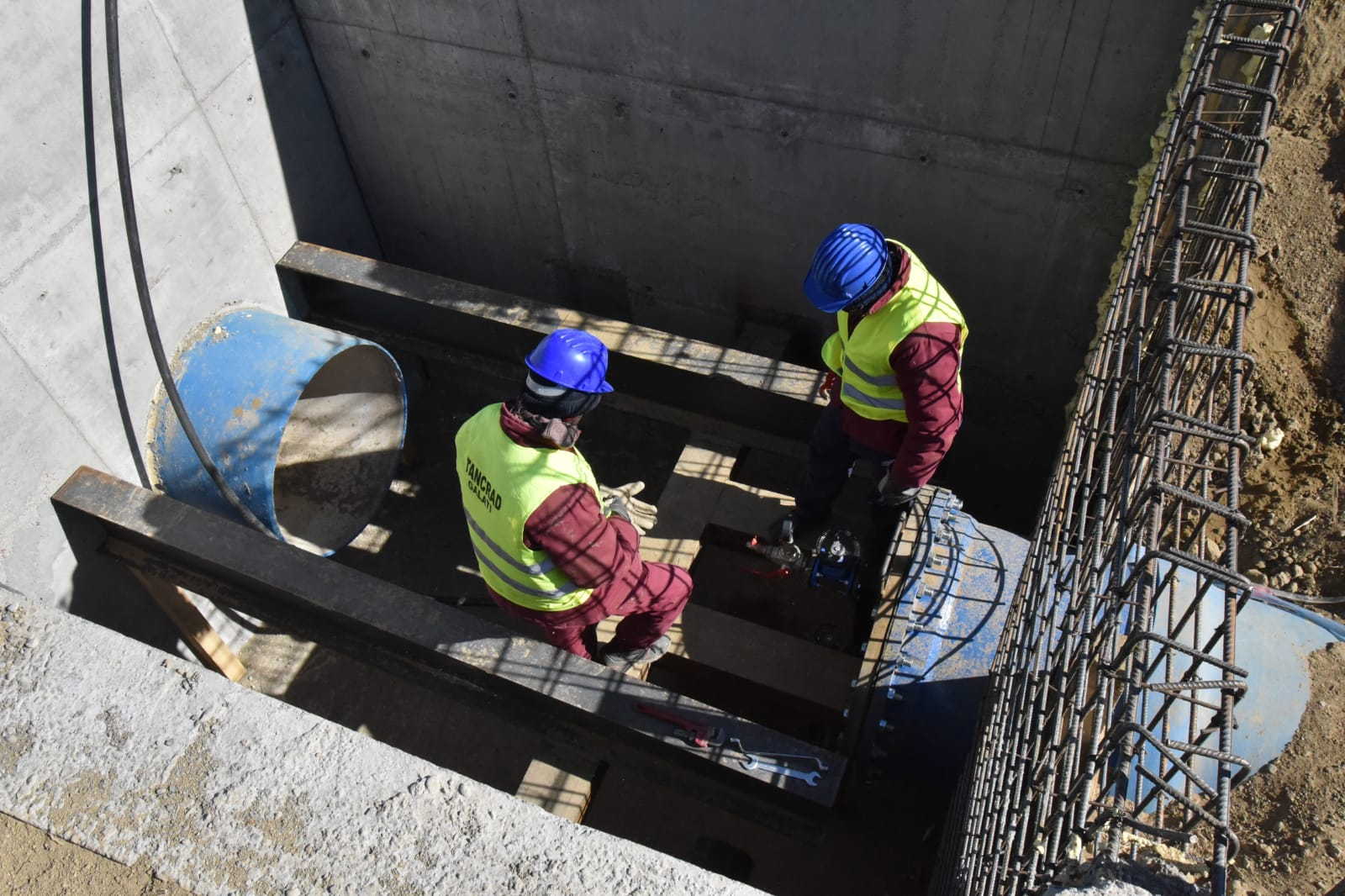 Conductă magistrală nouă, pentru aducțiunea de la Vadu-Roșca
