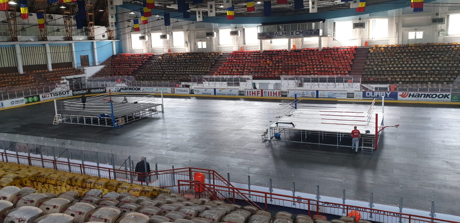 Campionatul European de box pentru juniori, la Patinoar