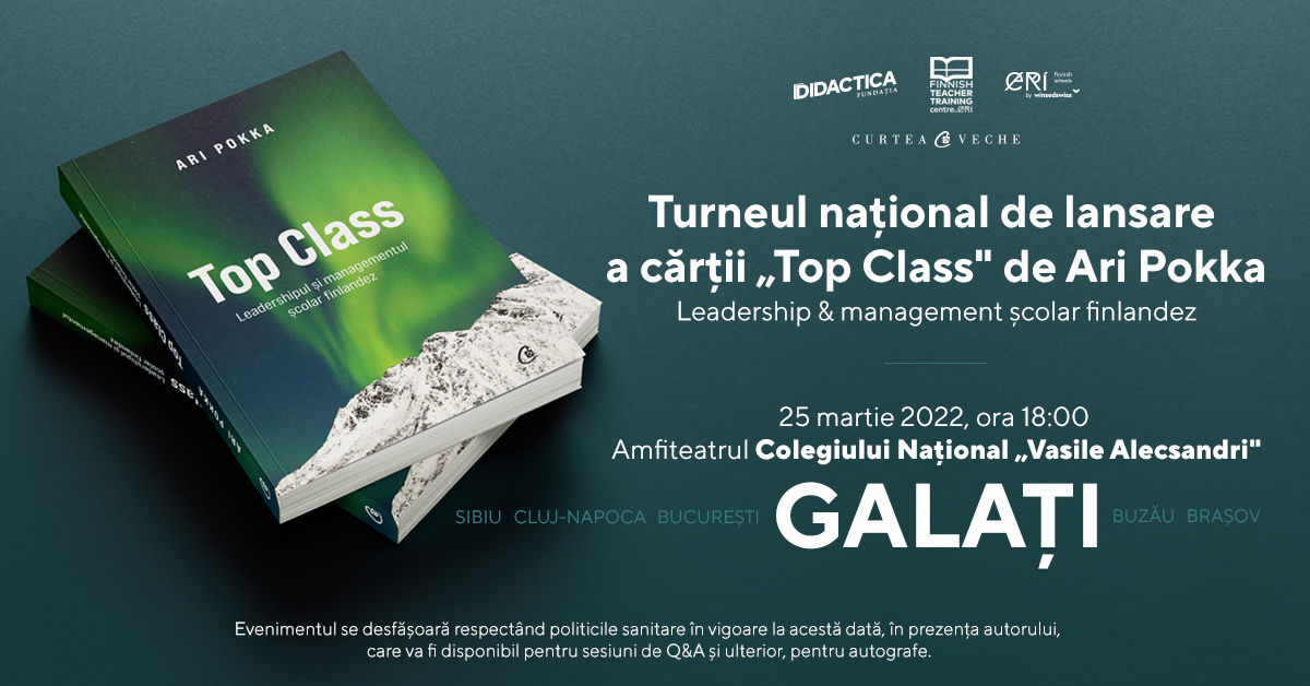 O somitate mondială îşi lansează cartea la Galaţi