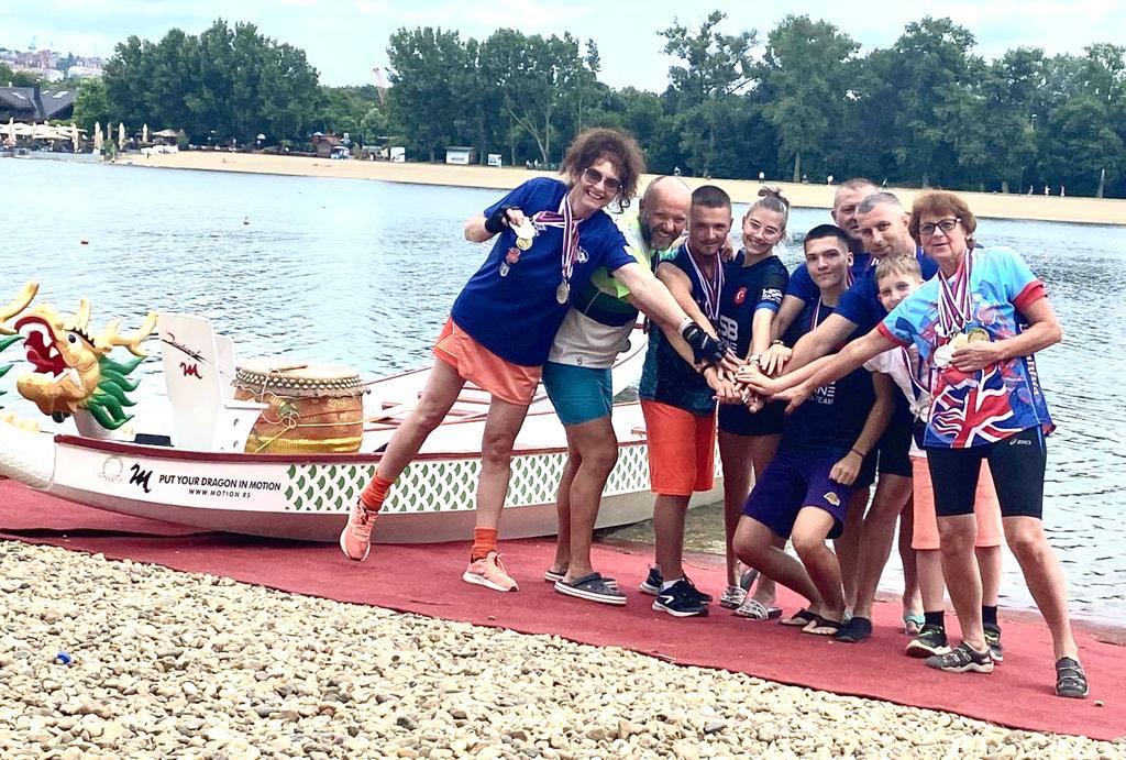 Medalii aduse cu Barca Dragon de către sportivi gălățeni