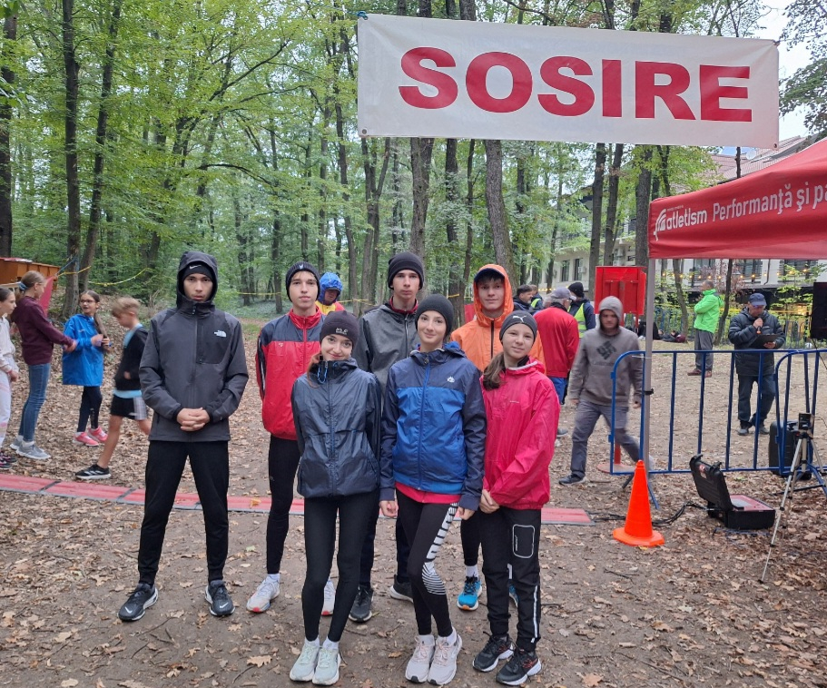 Clasări fruntașe la cros - „Cupa României”