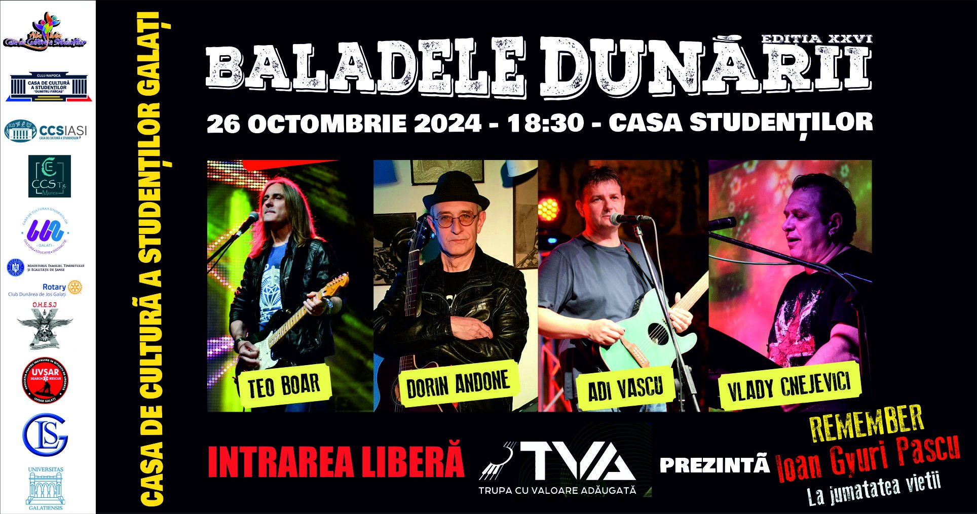 Festivalul folk „Baladele Dunării”, în weekend