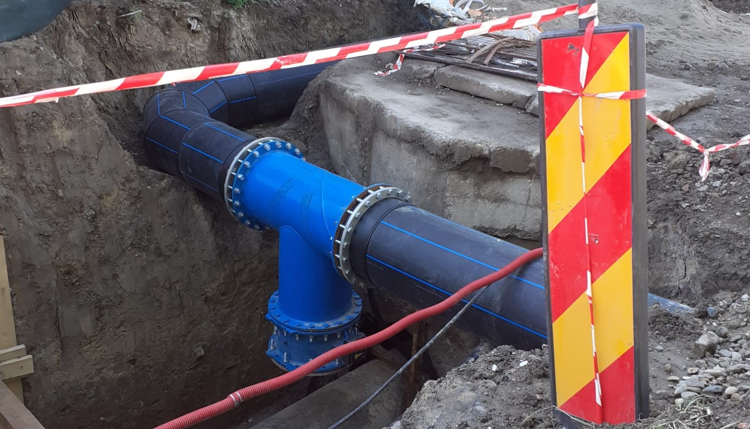 Lucrări Apă Canal în zona IC Frimu