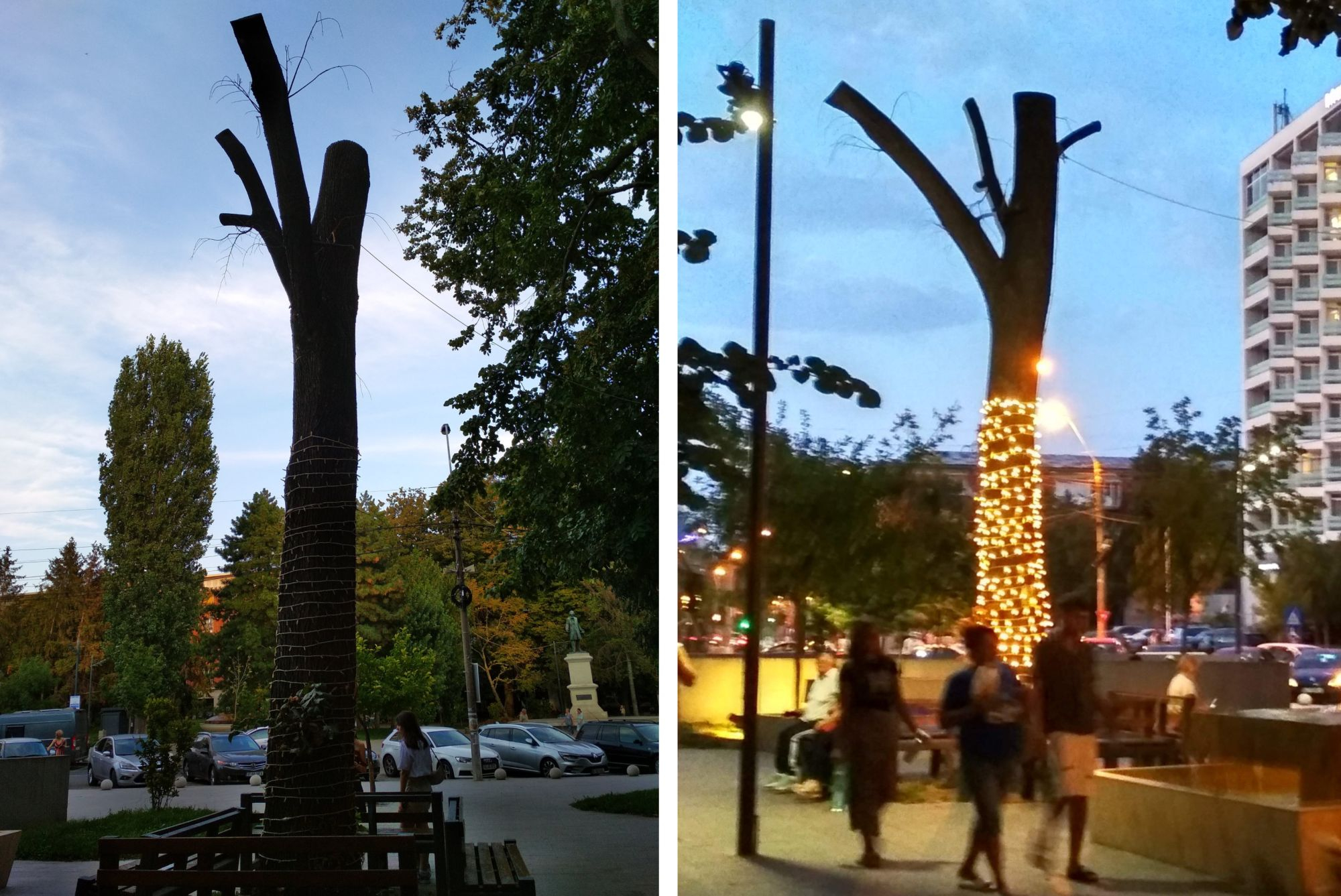 Primar de oțel peste orașul de beton