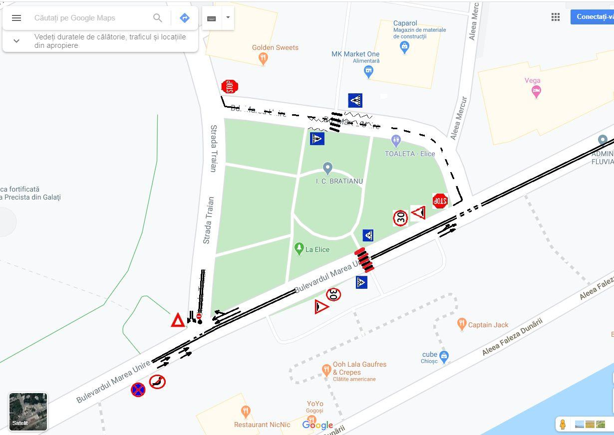 Noi reguli de circulaţie pe Faleză