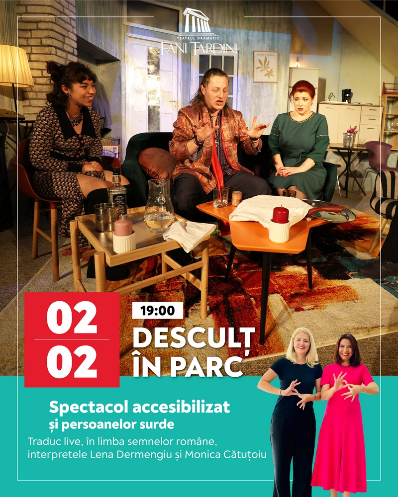 Primul spectacol de teatru pentru surzi