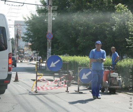 Groapa de la Potcoava a fost acoperită