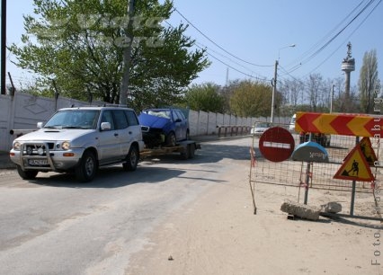 În sfârşit, avem trafic auto pe la Uzina de Apă 