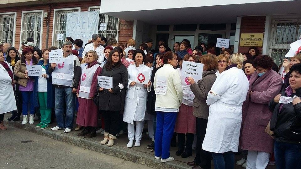 GREVĂ de avertisment în toate SPITALELE gălăţene