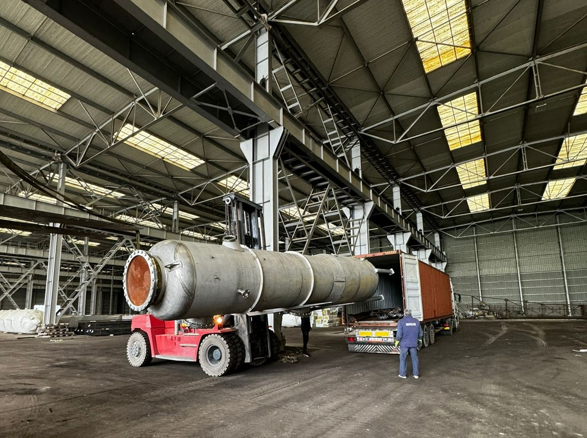 Noi echipamente pentru viitoarea fabrică de ulei din Zona Liberă