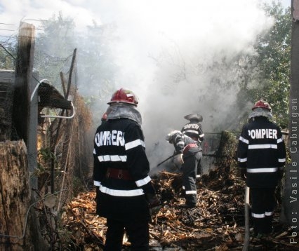 Foc şi pară pe strada Gerului