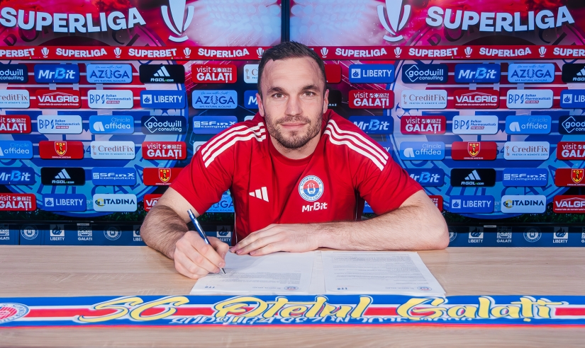 Atacantul croat Gabriel Debeljuh a semnat contractul cu Oţelul