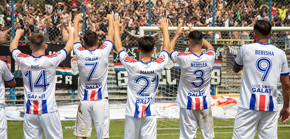 Anul 2022 - de nota 10 pentru echipa de fotbal Oțelul