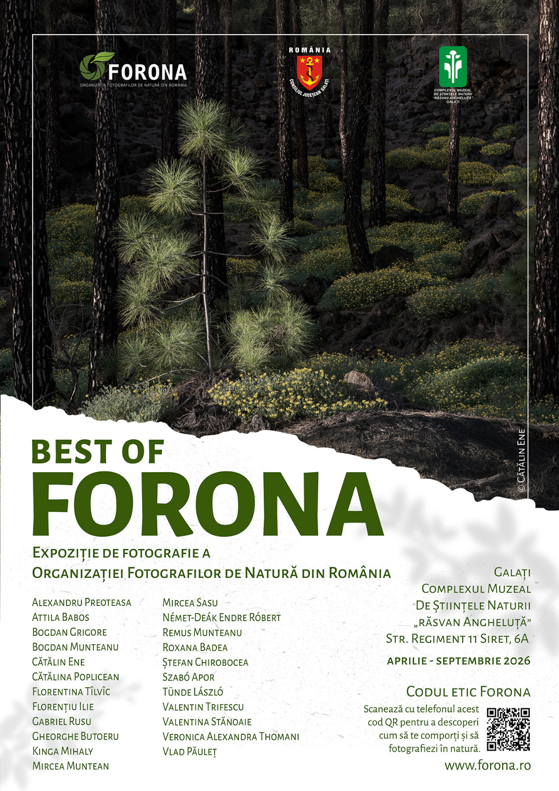 Fotografii cu şi despre natură, la Complexul Muzeal