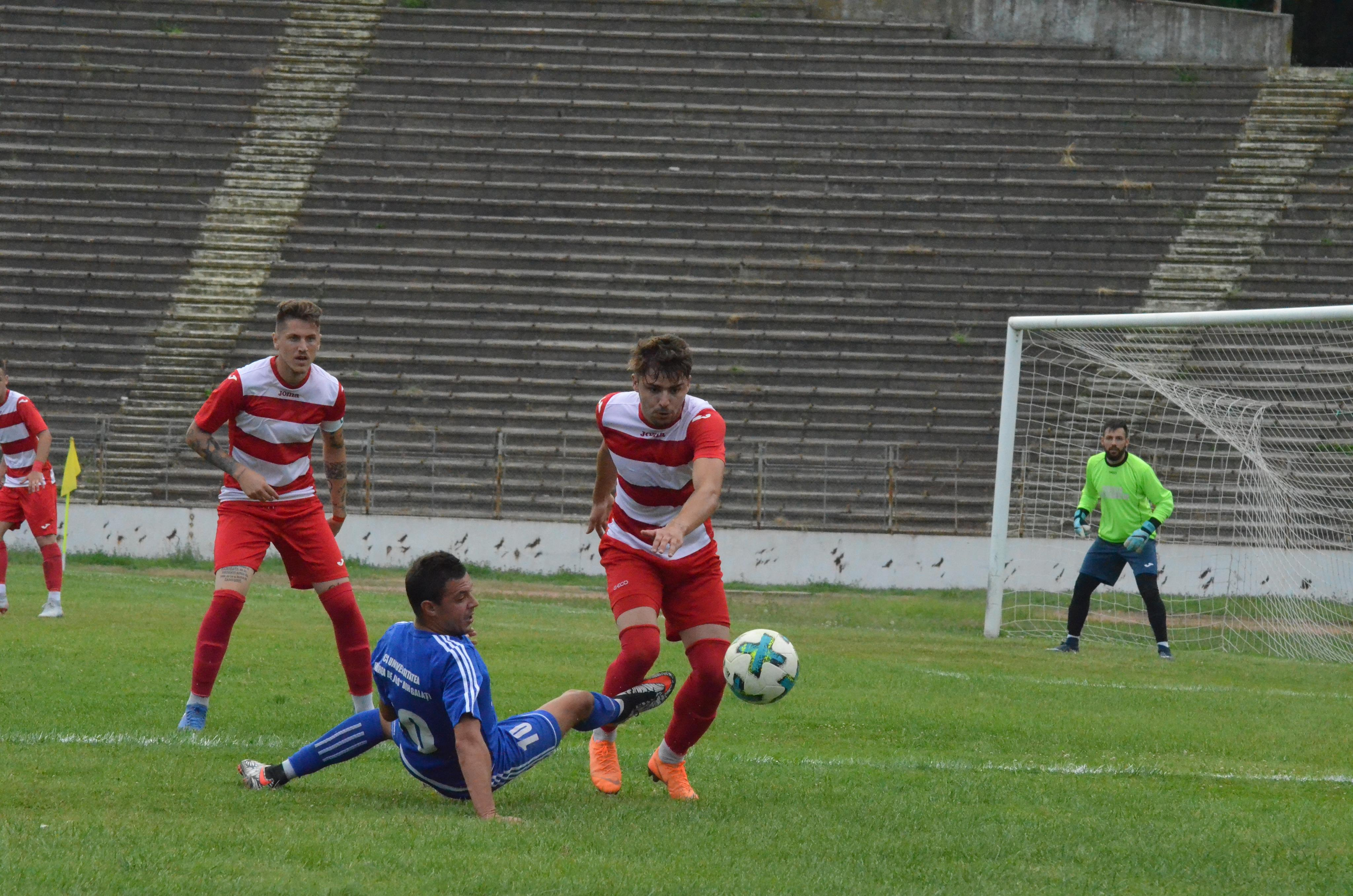 Oțelul a dat şase goluri iar Sporting Liești s-a impus în derbiul judeţean din Cupa României