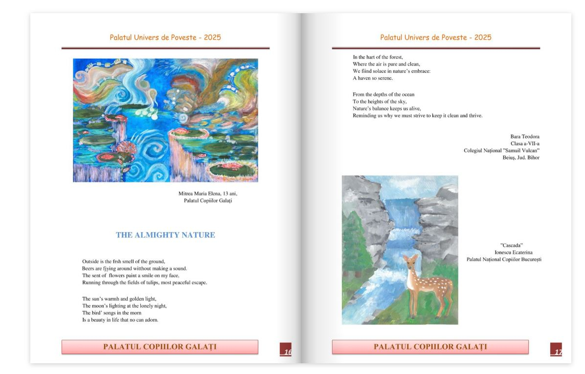 Copiii din Galați își spun poveștile într-o revistă