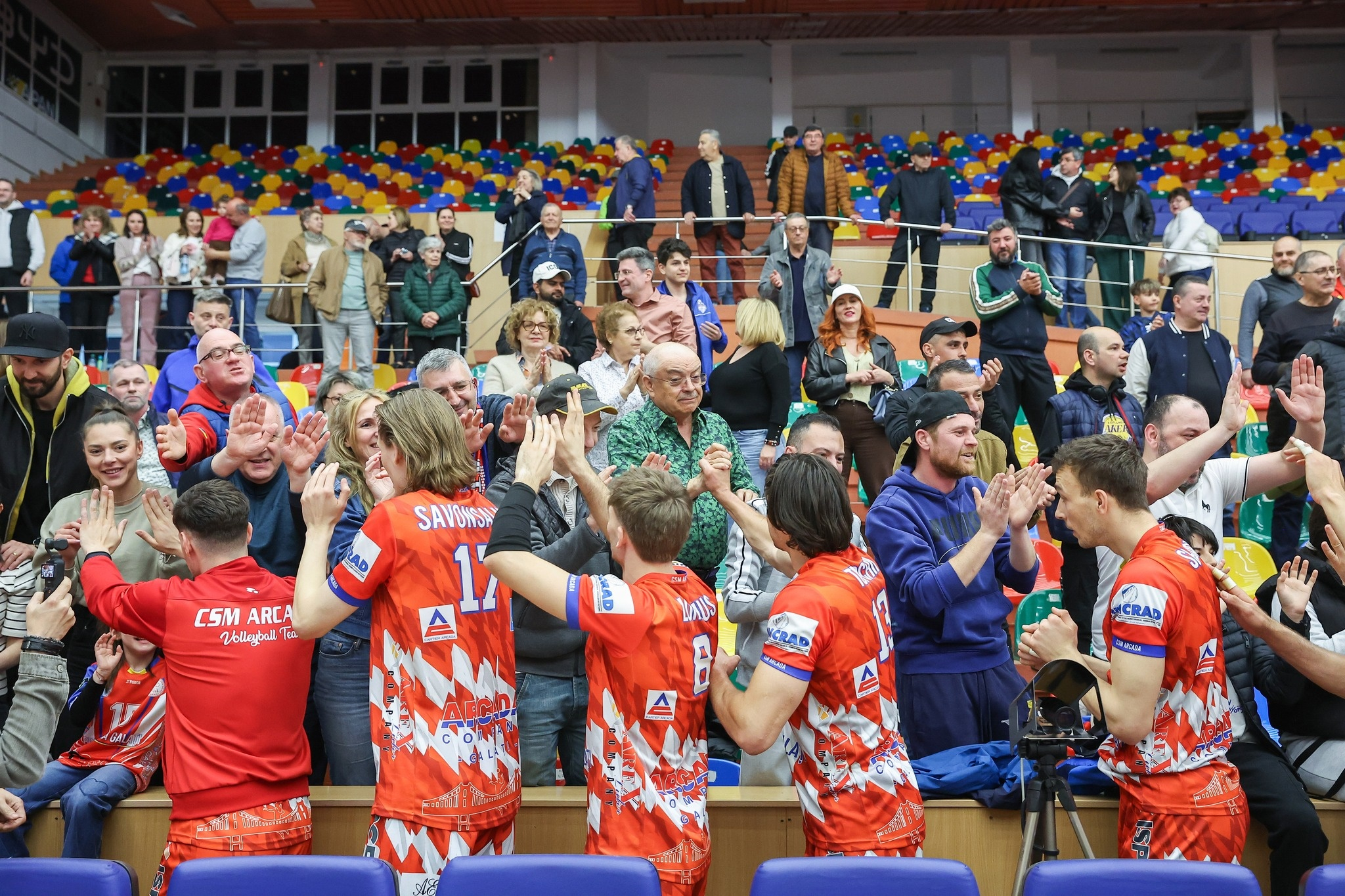 Dinamo - Arcada, pe 4 și 5 mai