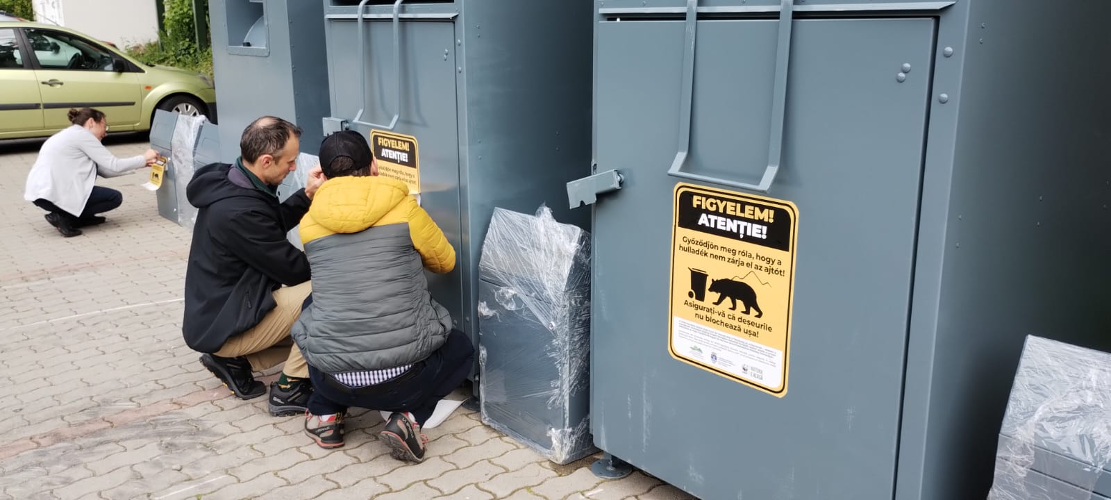 Containere anti-urs, testate la Băile Tușnad