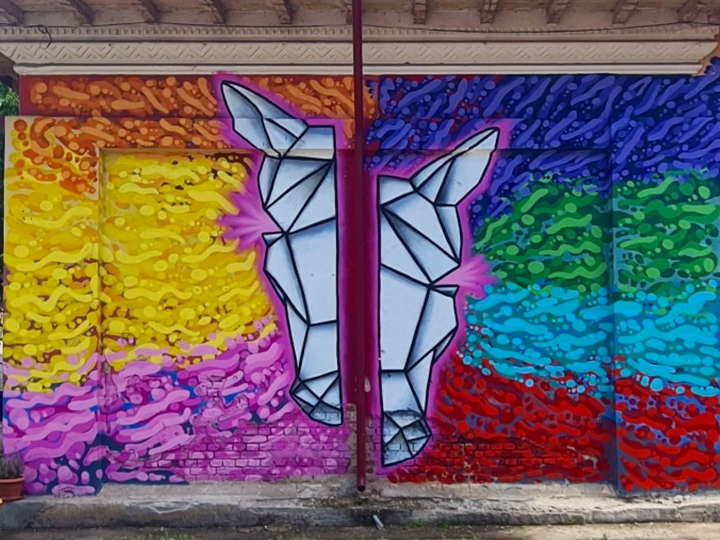 Explozie de culoare și creativitate în curtea Casei de Cultură a Studenților