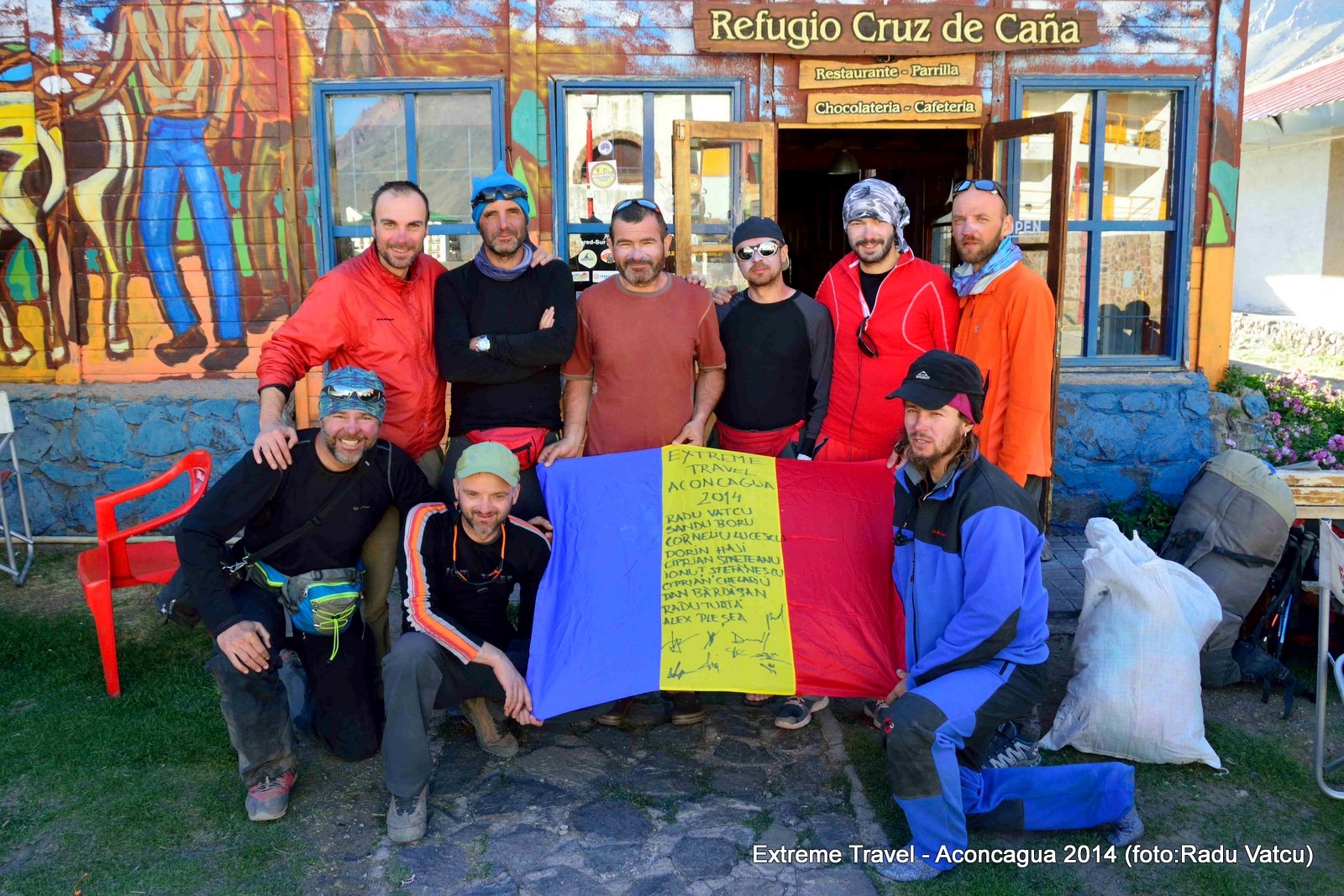 Un gălăţean, dincolo de nori, pe Vârful Aconcagua din Argentina