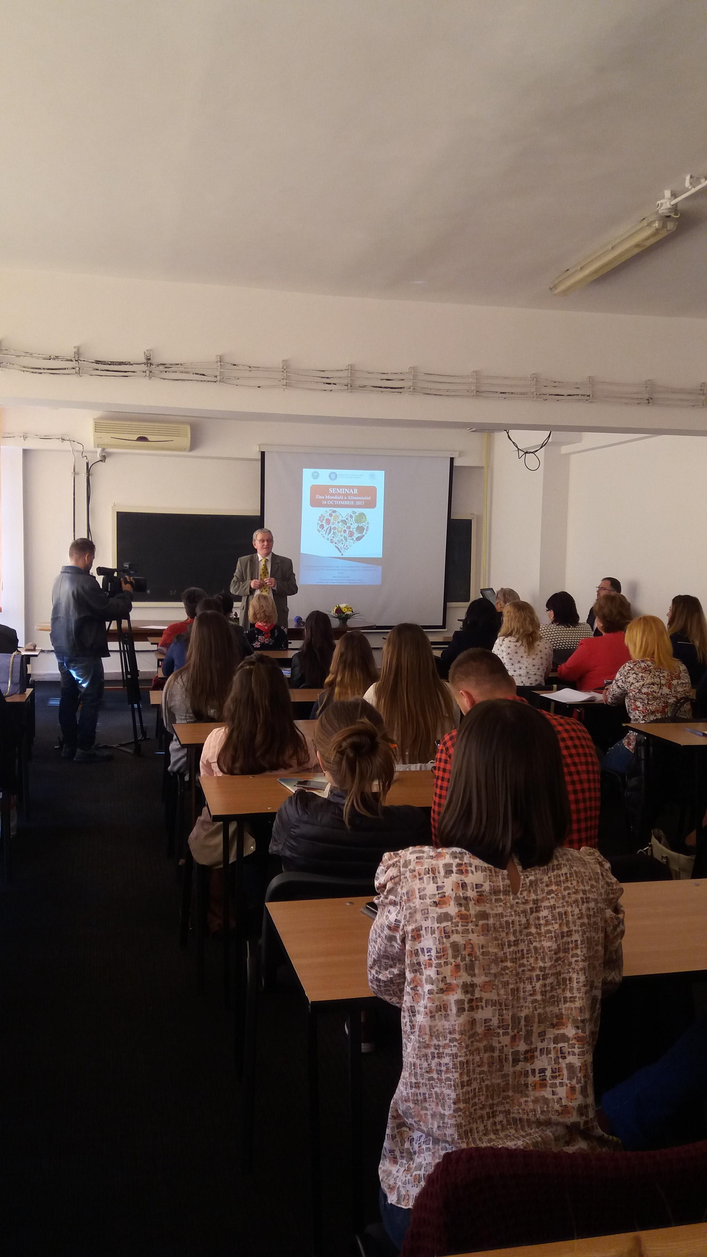 Ziua Mondială a Alimentației, sărbătorită la Galați de studenții și profesorii de la SIA