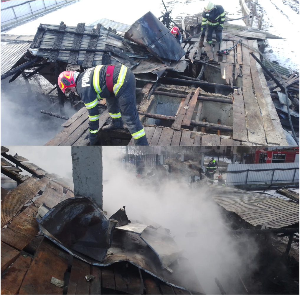 A vrut să-și afume șunca, dar și-a dat foc la casă