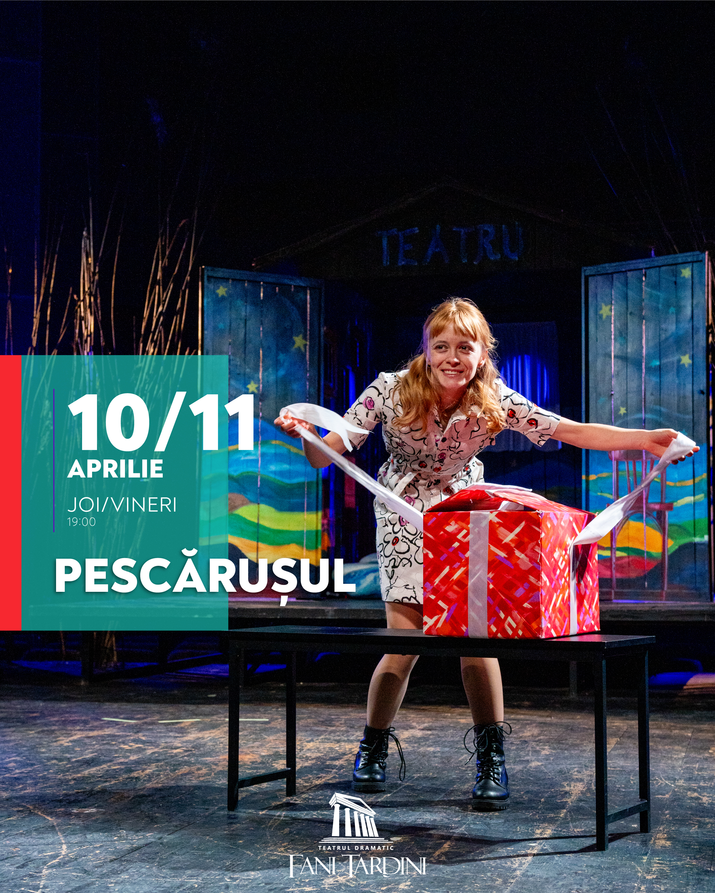 „Pescărușul”, două reprezentaţii la Teatrul Dramatic în acest weekend