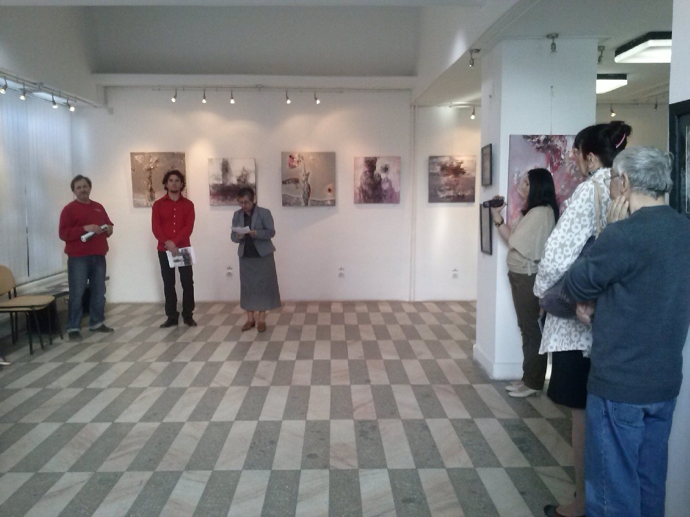 Un focşănean la Galeriile „Mantu”. Kloşka a expus şi în Franţa