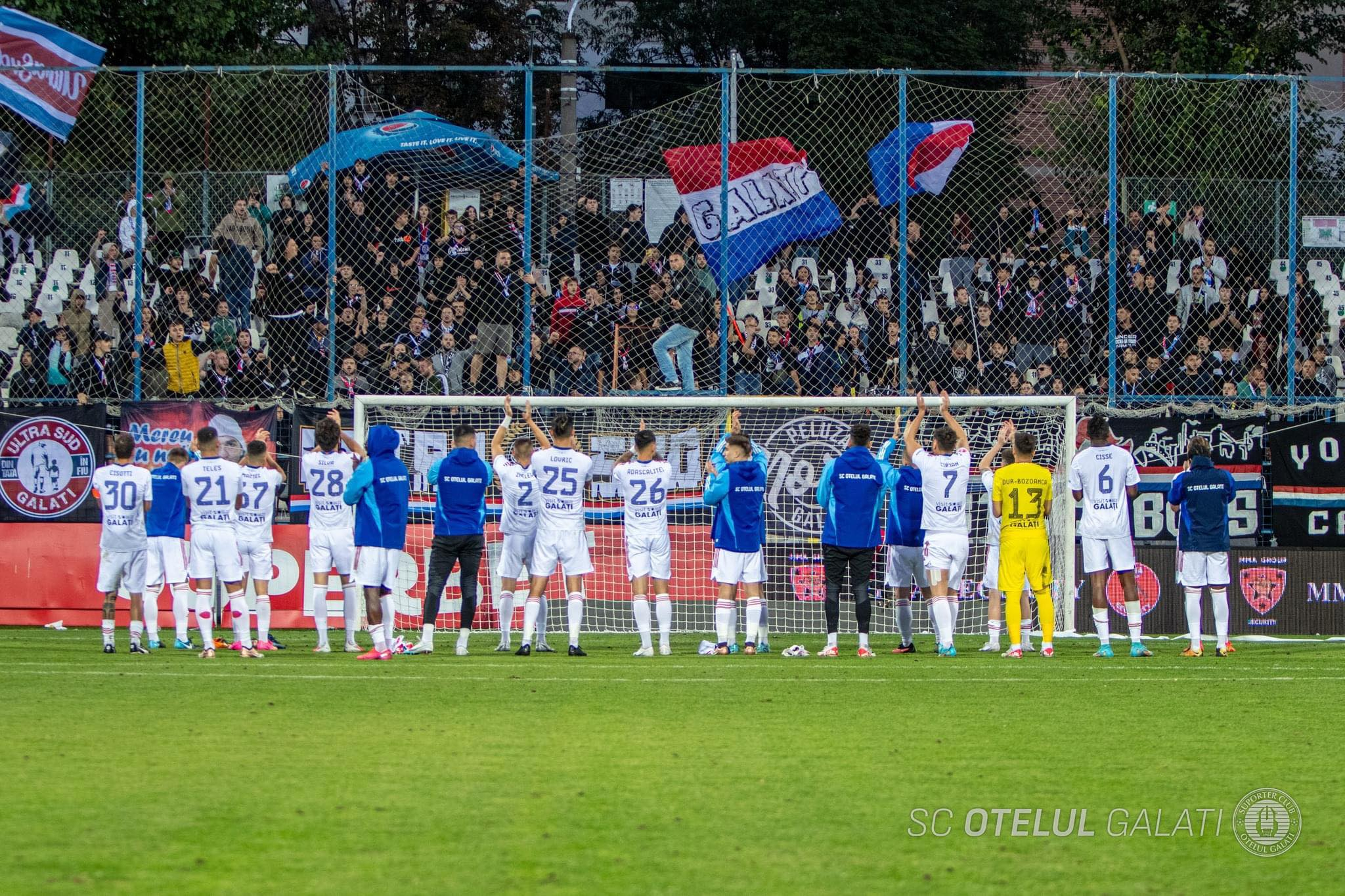 Oțelul, la jumătatea clasamentului