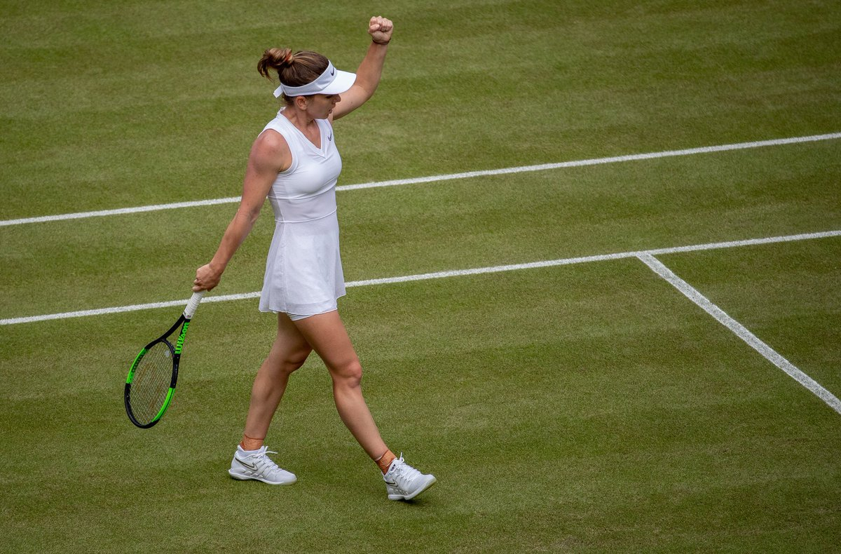 Simona Halep, în optimile de finală de la Wimbledon