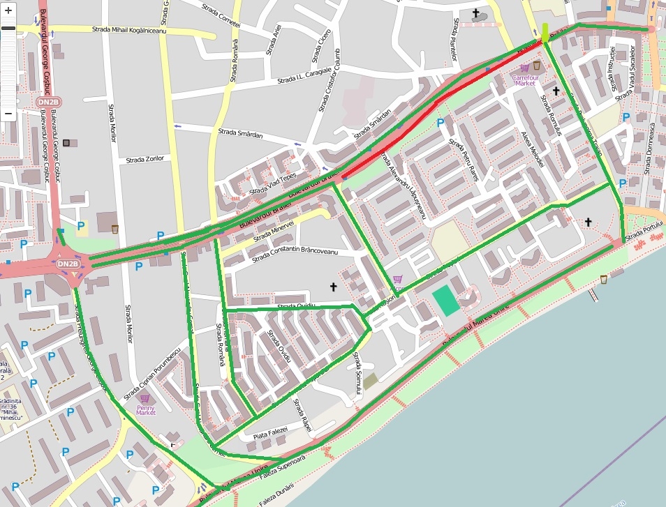 Sâmbătă se întrerupe din nou circulaţia pe strada Brăilei