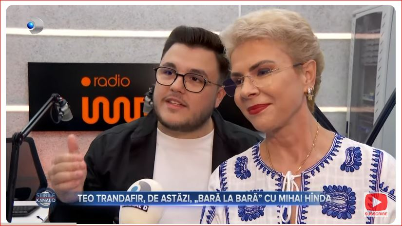 Cu cine-i Teo Trandafir „bară la bară”?