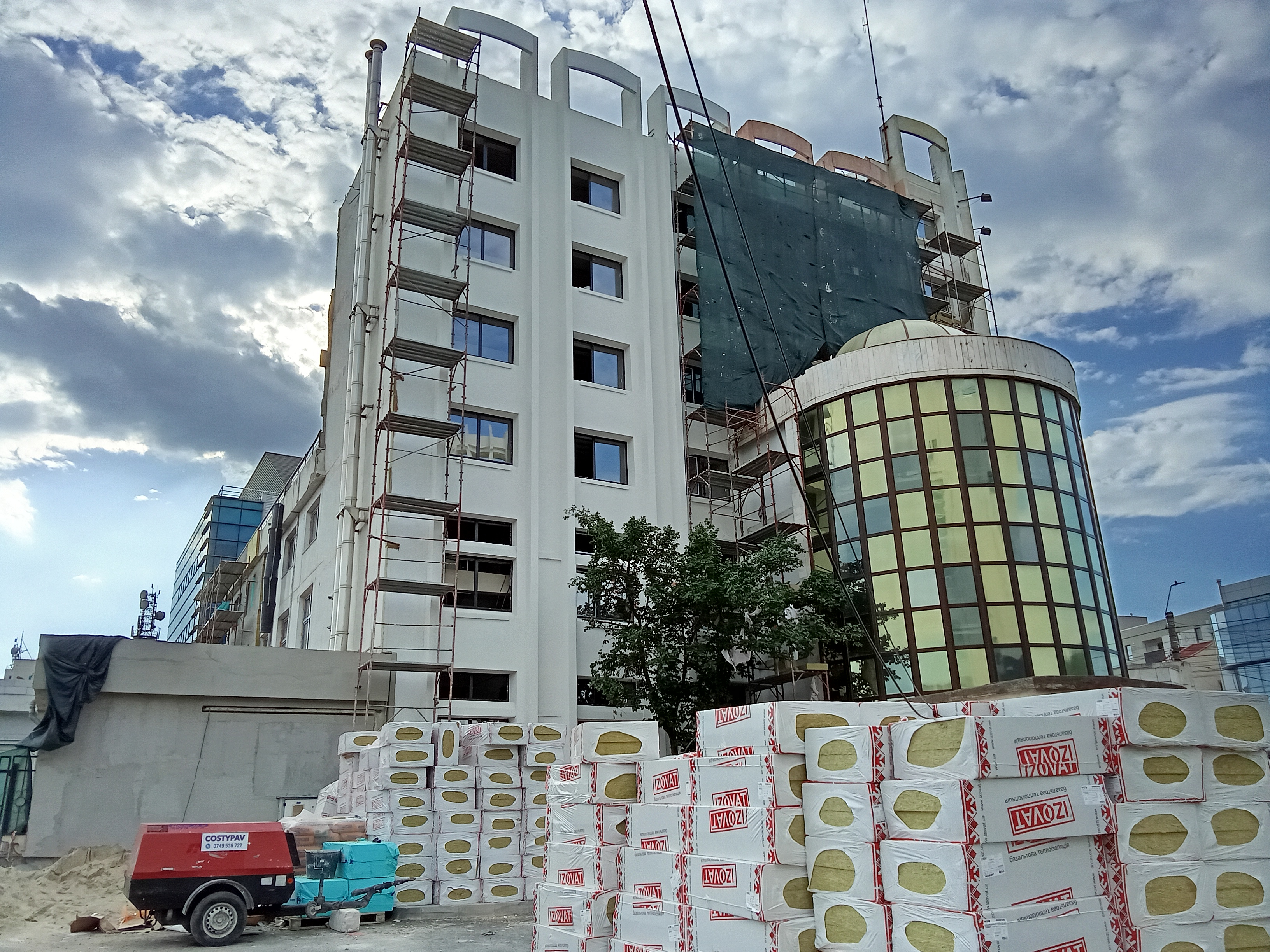 Costuri majorate, lucrări suplimentare şi o amânare. Când va fi gata viitorul sediu al Direcţiei de Impozite Galaţi