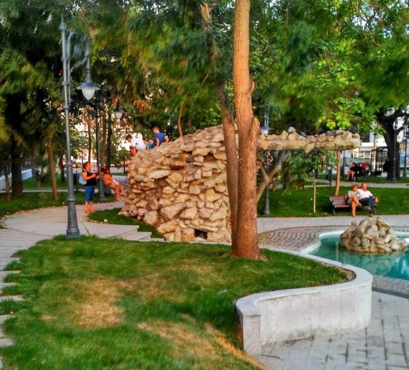 Escaladă în Parcul ”Eminescu”