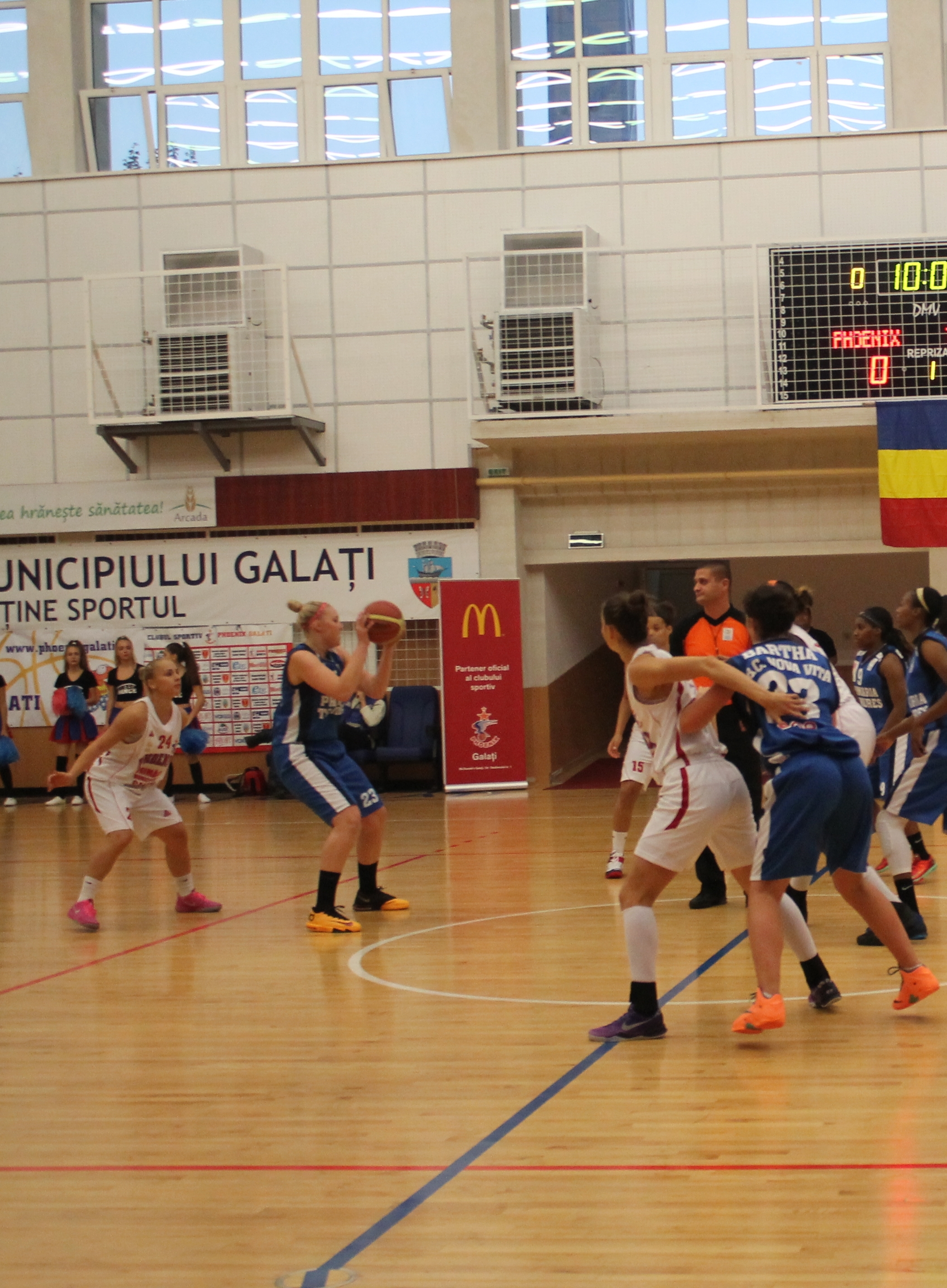 BASCHET FEMININ/ A şasea VICTORIE pentru Phoenix „U” 