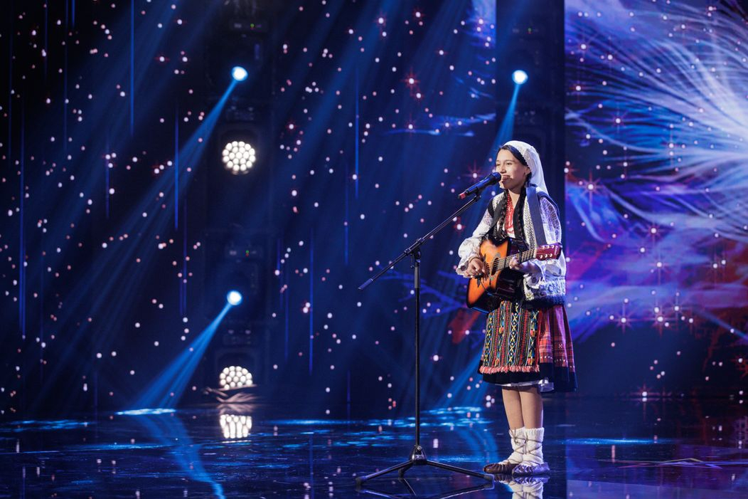 Absolventă a Şcolii Populare de Arte din Galaţi, la „Românii au talent”