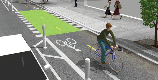 Pistă de biciclete între Tulucești și Tătarca