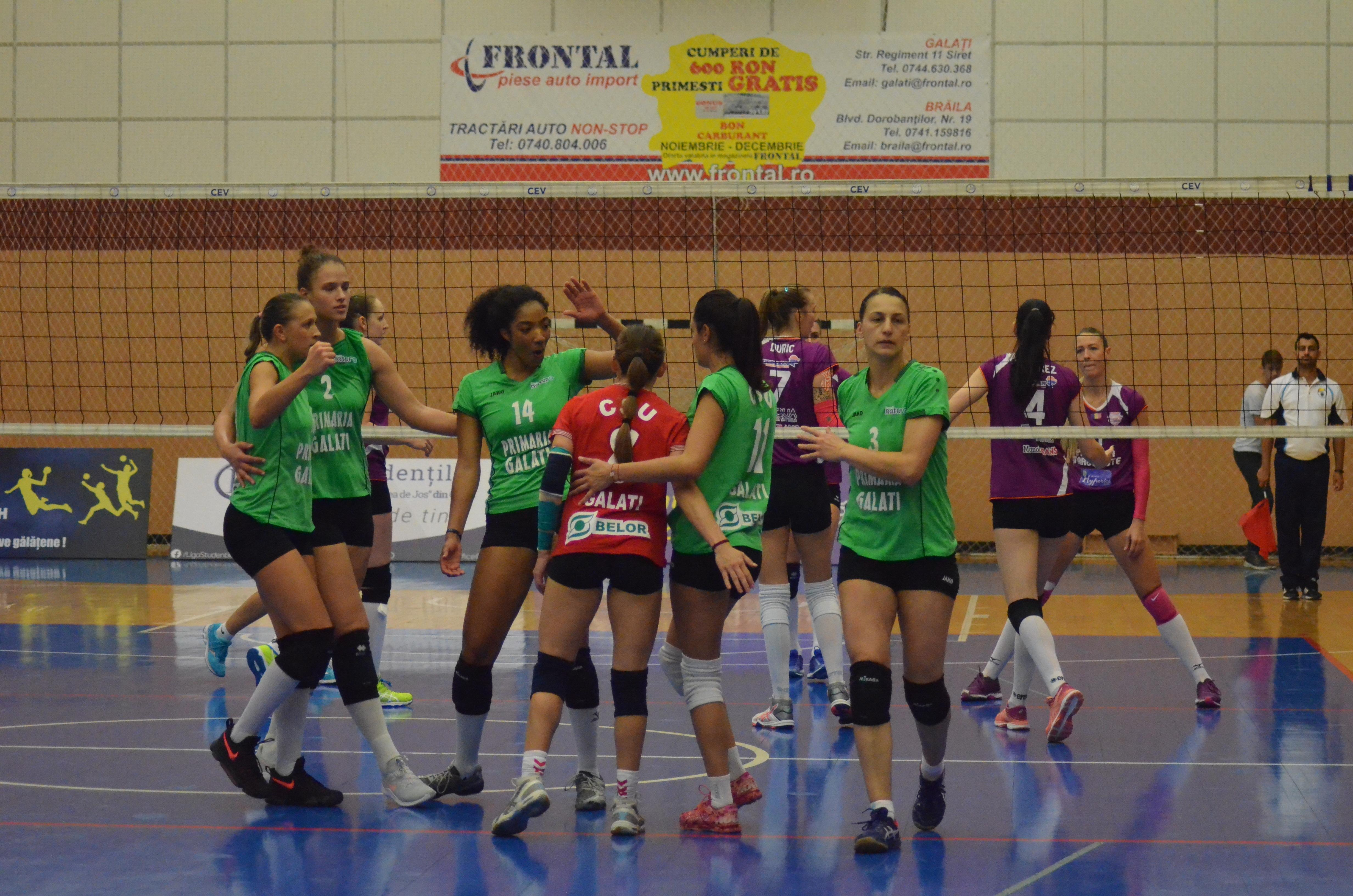 VOLEI FEMININ | CSU Belor, înfrângere categorică, pe teren propriu, cu Ştiinţa Bacău