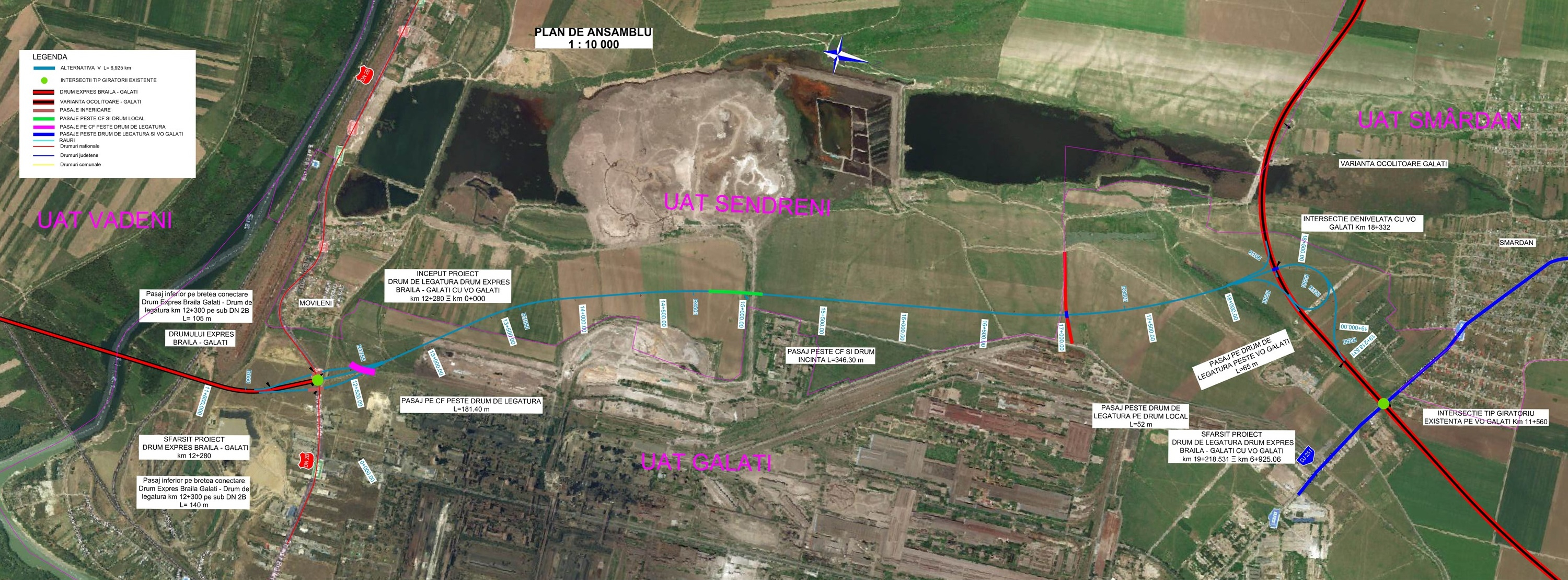 Licitaţie pentru o investiţie de 480 milioane de lei. Legătură între Drumul Expres şi Varianta de Ocolire