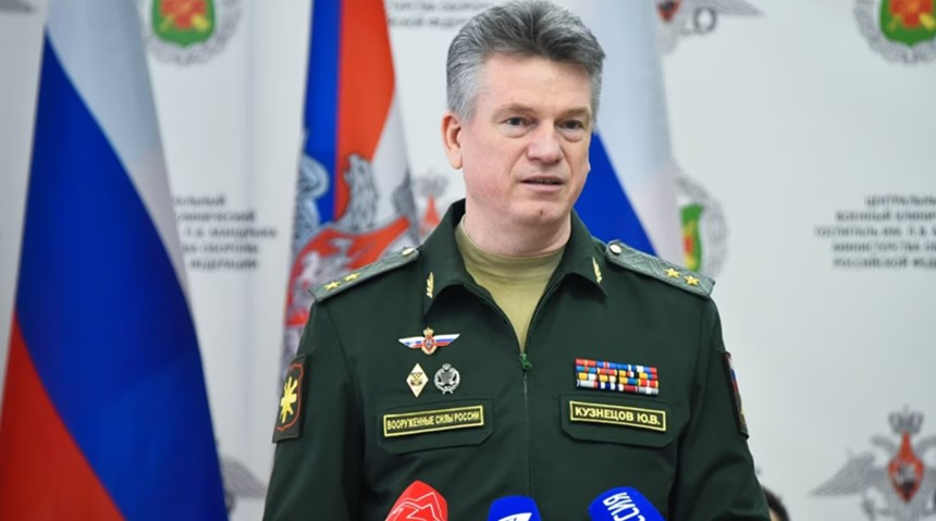 General rus de rang înalt, arestat cu mascații, direct din pat