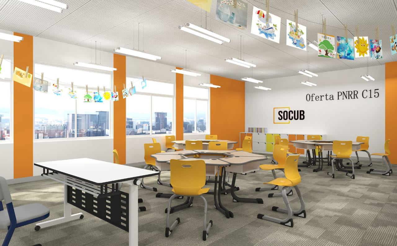 Mobilier școlar produs în Galați, pentru zeci de școli timișorene